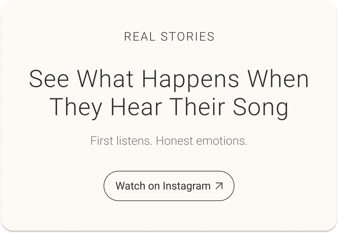 Watch reactions on Instagram